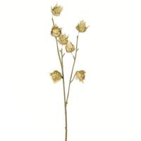 Vickerman 24" Artificial Green Hibiscus Spray (3 pack)
