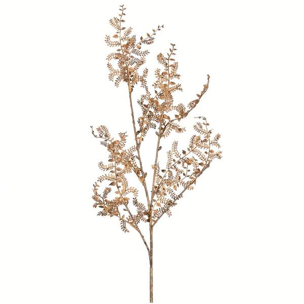 27" Artificial Beige Snake Fern Spray (6 pack)