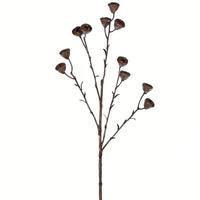 View 26" Artificial Brown Labill Spray (4 pack)
