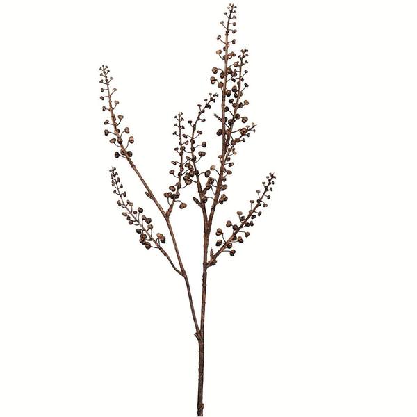27" Artificial Brown Berry Spray (4 pack)