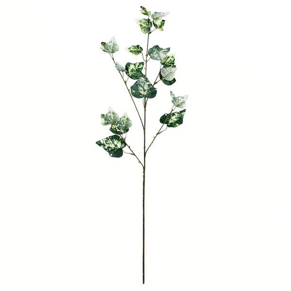 32" Artificial Green Variegated Ivy Spray (3 pack)