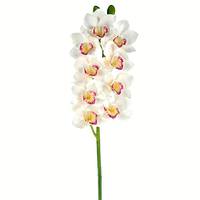 Vickerman 33" Artificial White Cymbidium Stem