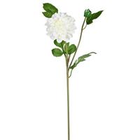 Vickerman 24" Artificial Cream Dahlia Stem (3 pack)