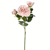 Vickerman 27" Artificial Gray Mauve Rose Stem (3 pack)