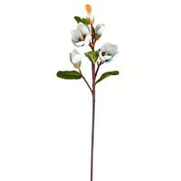 Vickerman 28" Artificial Blue Magnolia Stem (3 pack)