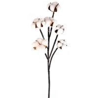 Vickerman 30" Artificial White Cotton Spray (3 pack)