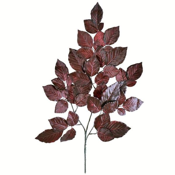 21" Artificial Purple Leaf Spray (6 pack)