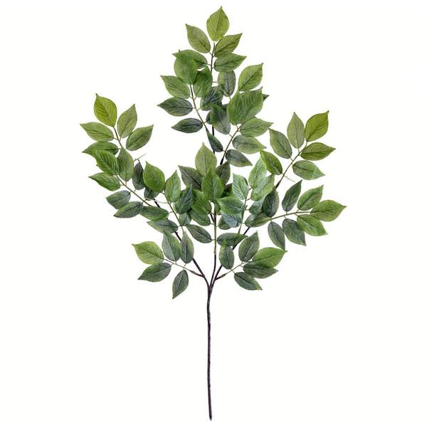 25" Artificial Green Leaf Spray (6 pack)
