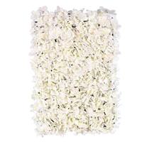 Vickerman 24" x 18" Artificial White Hydrangea Flower Mat