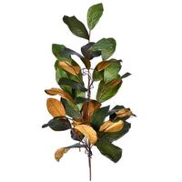 View 32" Artificial Green Magnolia Swag
