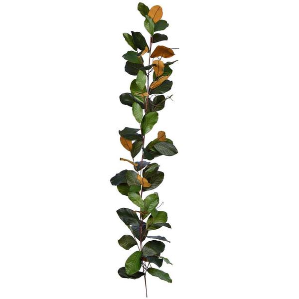 6' Artificial Green Magnolia Garland