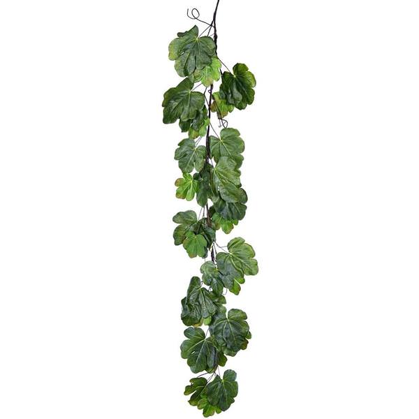 6' Artificial Green Fig Leaf Garland