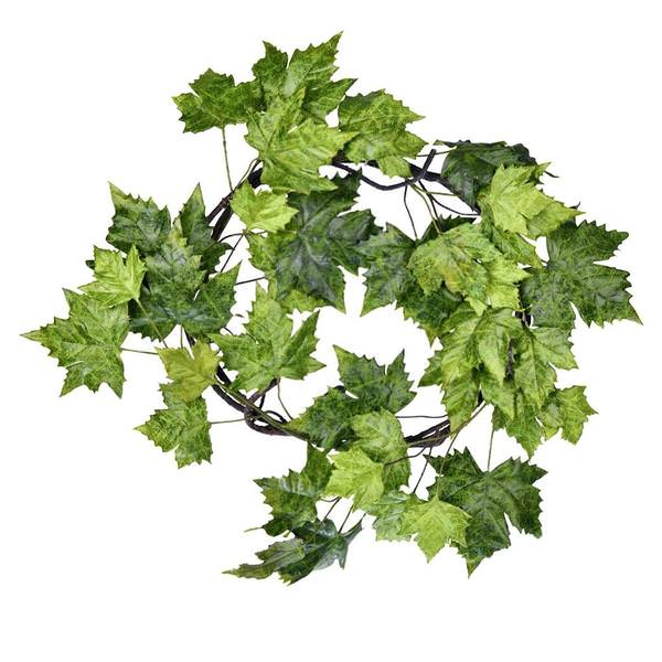 30" Artificial Green Plantanus Wreath