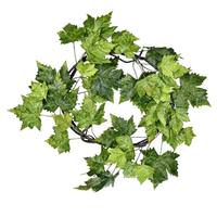Vickerman 30" Artificial Green Plantanus Wreath