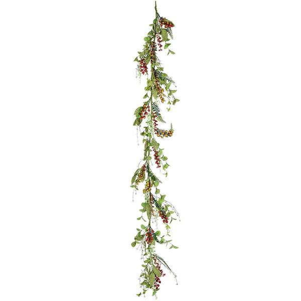 6' Artificial Mixed Fall Garland