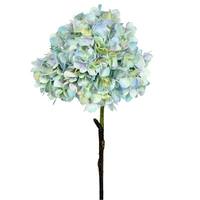 Vickerman 27" Artificial Blue Hydrangea Spray