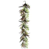 Vickerman 6' Artificial Green Fern Cotton Garland