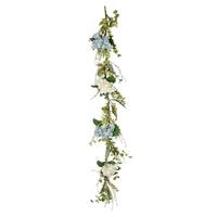 Vickerman 6' Artificial Green Hydrangea Berry Garland