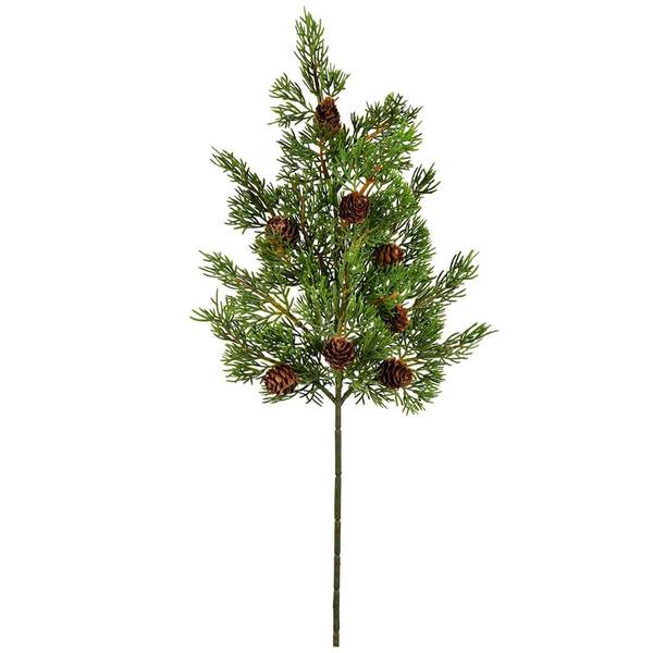 19" Artificial Green Cypress Spray (3 pack)