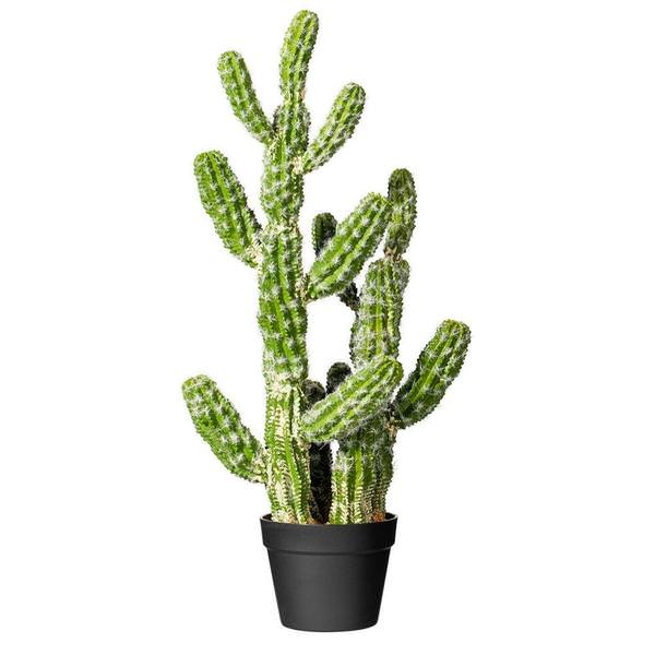 31" Artificial Green Potted Cactus