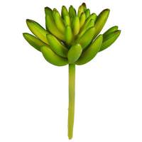 View 4" Artificial Green Succulent Pick (6 pack)