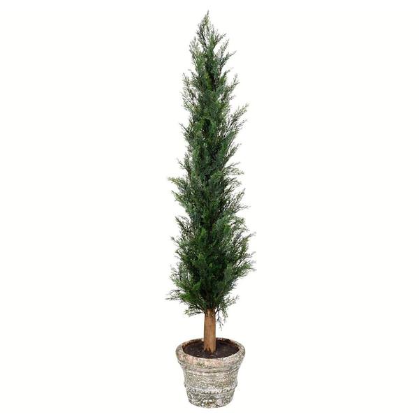 48" Potted Artificial Cedar Tree