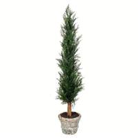 Vickerman 48" Potted Artificial Cedar Tree