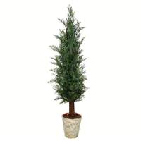 Vickerman 36" Potted Artificial Cedar Tree