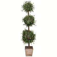 Vickerman 48" Artificial Potted Angel Vine Triple Ball