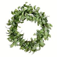 View 22" Artificial Lamb Ear Wreath