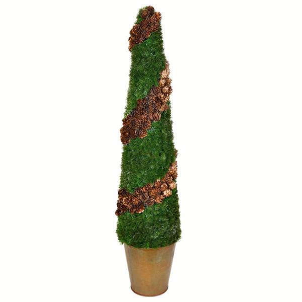 30" Artificial Potted Cedar Tree