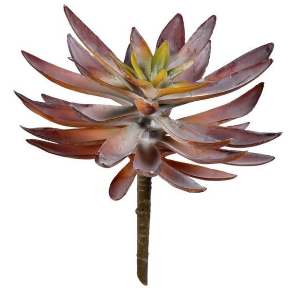 8.5" Artificial Green Succulent Pick (3 pack)