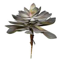 Vickerman 12.5" Artificial Green Succulent Pick