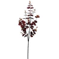 View 36" Artificial Burgundy Money Leaf Spray (3 pack)