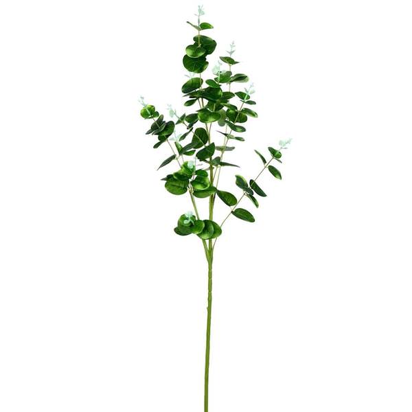 36" Artificial Gray Money Leaf Spray (3 pack)