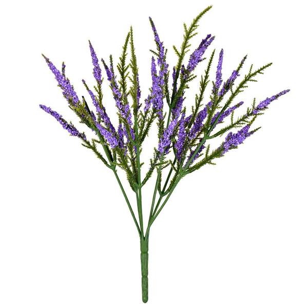13" Artificial Purple Blazing Star Bush (3 pack)
