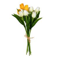 Vickerman 14" Artificial Cream Tulip Bundle (2 pack)