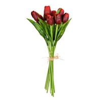 Vickerman 14" Artificial Red Tulip Bundle (2 pack)