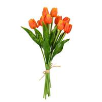 Vickerman 14" Artificial Orange Tulip Bundle (2 pack)