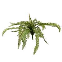 Vickerman 26" Artificial Green Fern Bush