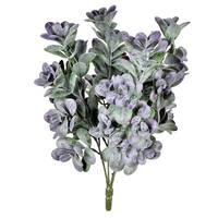 Vickerman 17" Artificial Gray / Purple Jade Bush