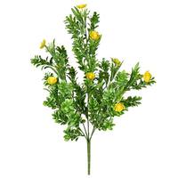 Vickerman 19.5" Artificial Yellow Small Rambling Bush