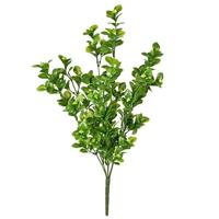 Vickerman 18" Artificial Green Boxwood Bush