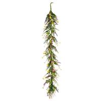 Vickerman 5' Artificial Multi-Color Wild Flowers Garland
