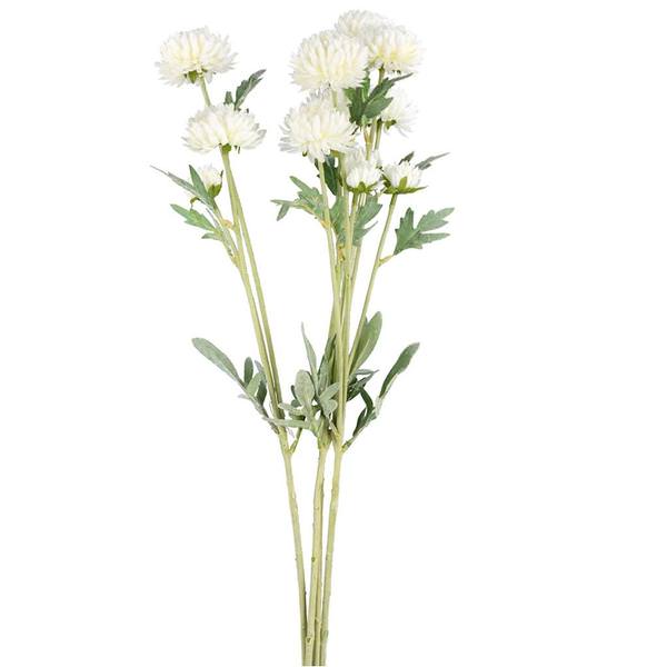 27" Artificial White Daisy Spray (4 pack)