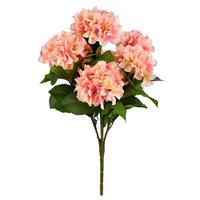 Vickerman 21" Artificial Pink Hydrangea Bush