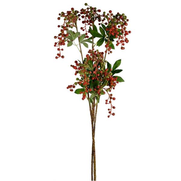 38" Artificial Red Berry Spray (3 pack)