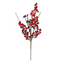 Vickerman 13" Red / Burgundy Berry Outdoor Pick (6 pack)