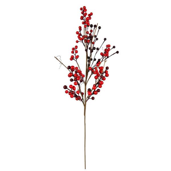 28" Red Berry Outdoor Pick (2 pack)