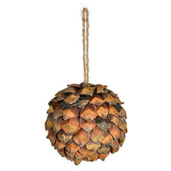 5.5" Chip Pinecone Drop Style Christmas Ornament (2 Pack)